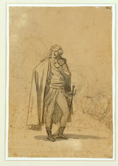 De Generaal Bonaparte debout ... door Jacques Louis David