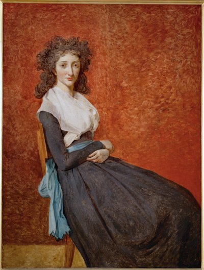 Charles-Louis Trudaine ... door Jacques Louis David