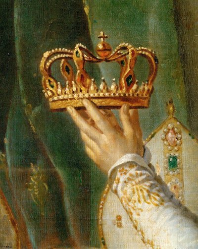 De kroning van Napoleon in de Notre-Dame ... door Jacques Louis David