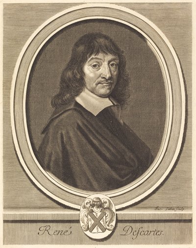 René Descartes door Jacques Lubin
