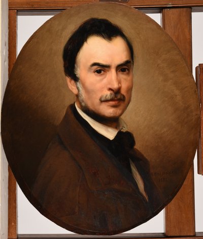 Zelfportret door Jacques Raymond Brascassat