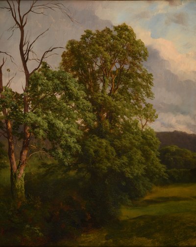 Les Chênes door Jacques Raymond Brascassat