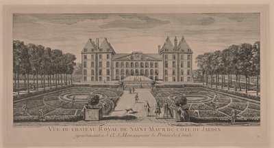 Kasteel St. Maur door Jacques Rigaud