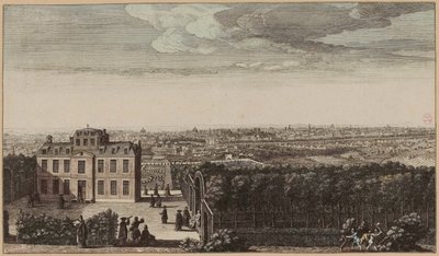 Huis van Père de la Chaise op Mont-Louis door Jacques Rigaud