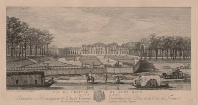 Het kasteel van Saint Ouen door Jacques Rigaud