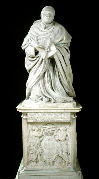 Monument voor Kardinaal Pierre de Berulle (1575-1629) uit de Karmelietenkapel in Parijs door Jacques Sarazin