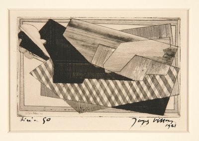 Le cheval door Jacques Villon