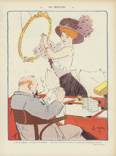 Illustratie voor Le Rire door Jacques Wely