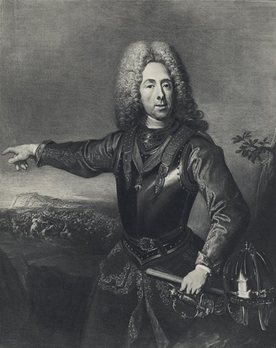 Prins Eugenius van Savoye door Jacques or Jakobus van (after) Schuppen