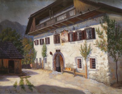 De herberg Pettar in St. Agatha door Jakob Koganowsky