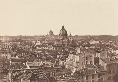 Gezicht op Rome,c. 1855 (foto) door James (attr.to) Anderson
