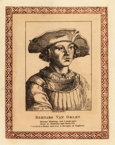 Bernard van Orley, Vlaamse Renaissance kunstenaar, 1817 door James (c.1780 after 1820) Girtin