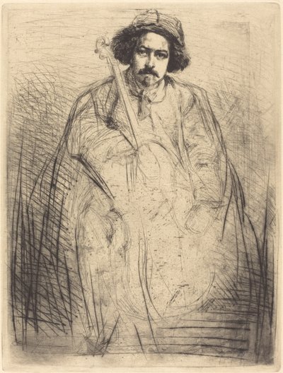 Becquet, 1859 door James Abbott McNeill Whistler