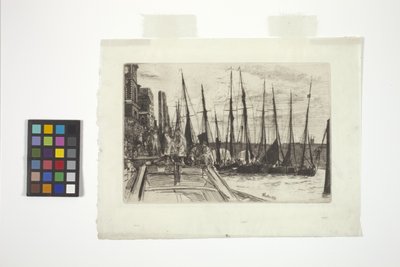 Billingsgate door James Abbott McNeill Whistler