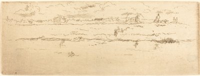 Kanaal, Oostende, 1887 door James Abbott McNeill Whistler