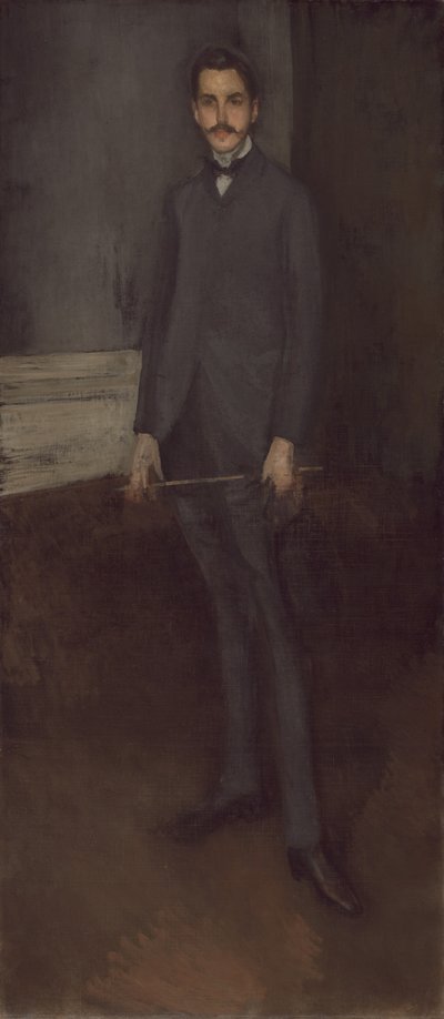 George W. Vanderbilt, 1897-1903 door James Abbott McNeill Whistler