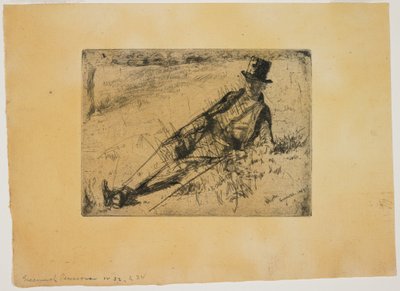 Greenwich-Pensionär door James Abbott McNeill Whistler