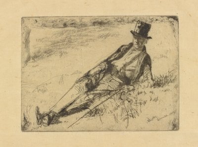 Greenwich-pensionaris, 1859 door James Abbott McNeill Whistler