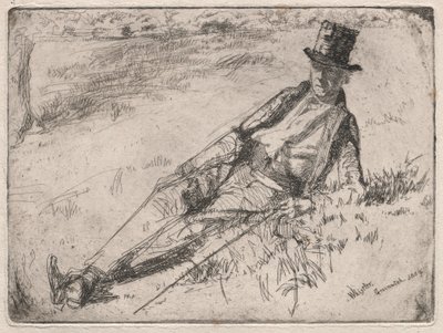 Greenwich-pensionaris, 1859 door James Abbott McNeill Whistler