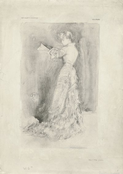 Het Toilet door James Abbott McNeill Whistler