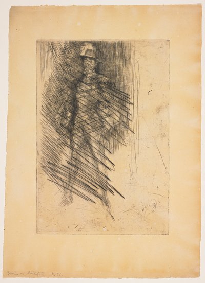 Irving als Philipp von Spanien, Nr. 2 door James Abbott McNeill Whistler