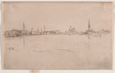 La Salute: Dageraad, ca. 1880 door James Abbott McNeill Whistler