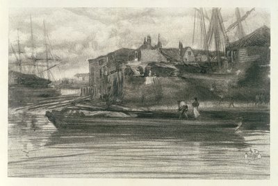 Limehouse door James Abbott McNeill Whistler