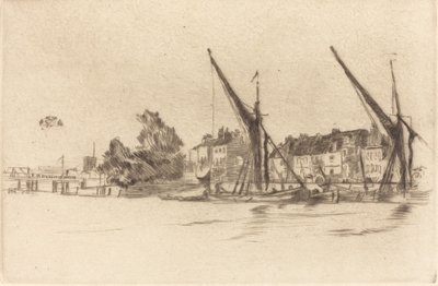Lindsey Huizen door James Abbott McNeill Whistler