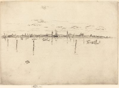 Klein Venetië, 1880 door James Abbott McNeill Whistler