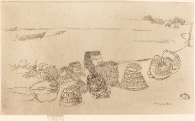 Kreeftenmanden door James Abbott McNeill Whistler