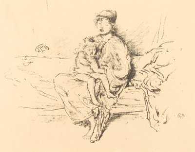 Moeder en kind, nr. 2, 1891-1895 door James Abbott McNeill Whistler