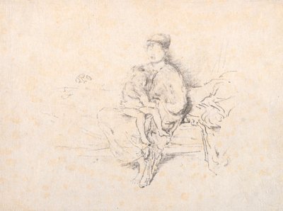Moeder en kind, nr. 2 door James Abbott McNeill Whistler