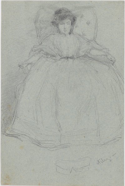 Nelly door James Abbott McNeill Whistler