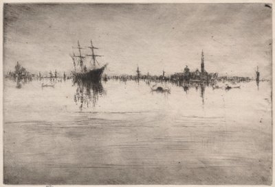 Nocturne, 1879-1880 door James Abbott McNeill Whistler
