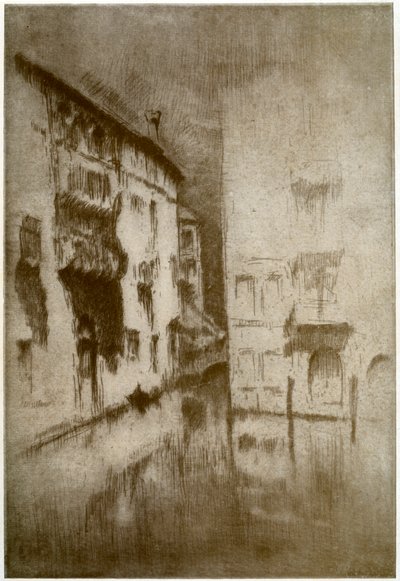 Nocturne: Paleizen, ca. 1879 1904 door James Abbott McNeill Whistler