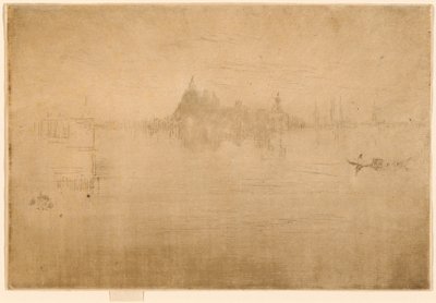 Nocturne: Salute door James Abbott McNeill Whistler