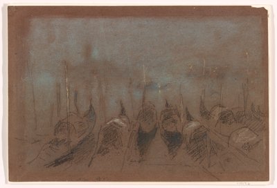 Nocturne, San Giorgio, 1880 door James Abbott McNeill Whistler