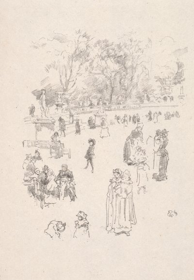 Kindermeisjes, 1894 door James Abbott McNeill Whistler
