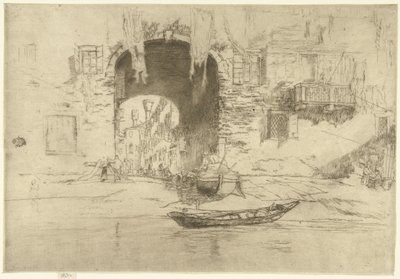 San Biagio door James Abbott McNeill Whistler