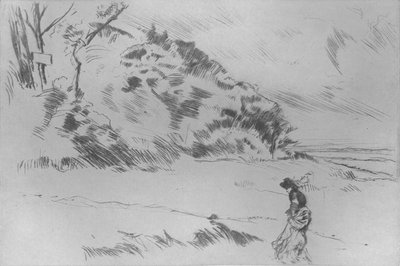 Speke Shore, c1875 door James Abbott McNeill Whistler