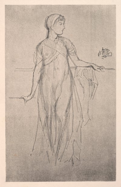 Studie, 1879 door James Abbott McNeill Whistler