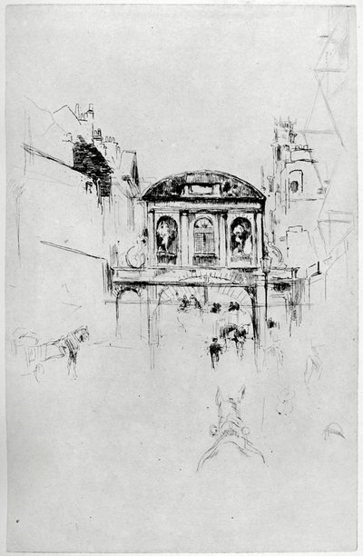 Temple Bar door James Abbott McNeill Whistler