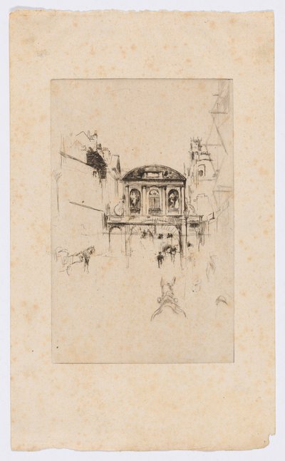 Temple Bar door James Abbott McNeill Whistler