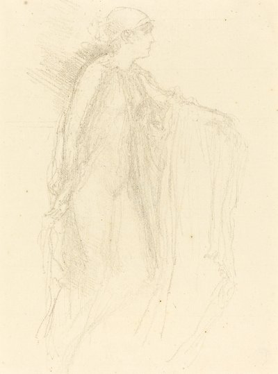 De hoed, 1893 door James Abbott McNeill Whistler