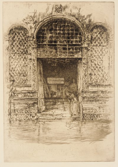 De Deur door James Abbott McNeill Whistler