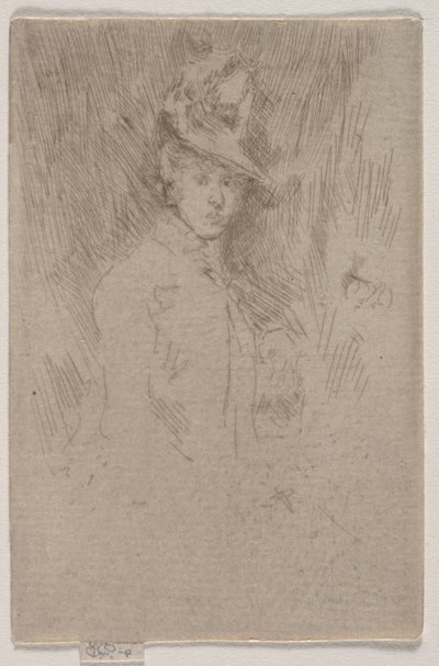 De Kleine Hoed door James Abbott McNeill Whistler