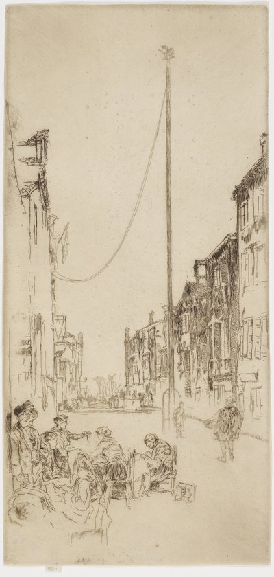 De mast door James Abbott McNeill Whistler