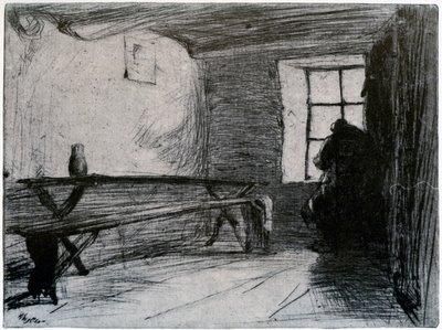 De Vrek, ca. 1851 1904 door James Abbott McNeill Whistler