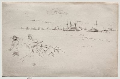 De Monitoren door James Abbott McNeill Whistler