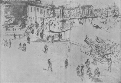 De Riva, Nummer Twee, c1880, 1904 door James Abbott McNeill Whistler